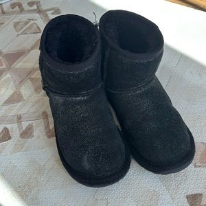 Emu girls suede sparkle boots